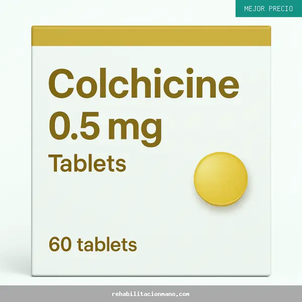 Comprar Colchicina 0.5mg (Colchicina) sin receta — disponible en España